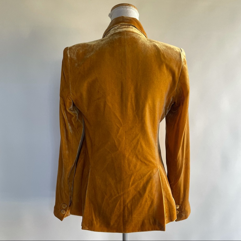 L'AGENCE Chamberlain Velvet Blazer - sz 2 - Picture 4 of 8
